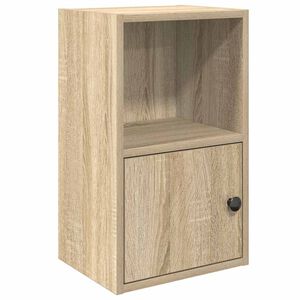 vidaXL Estanter&iacute;a de madera de ingenier&iacute;a roble sonoma 31x24x52 cm