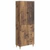 vidaXL Juego de armarios 2 uds. Madera de ingenier&iacute;a