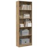 vidaXL Librer&iacute;a Artisan Roble 60x24x176 cm Madera de ingenier&iacute;a