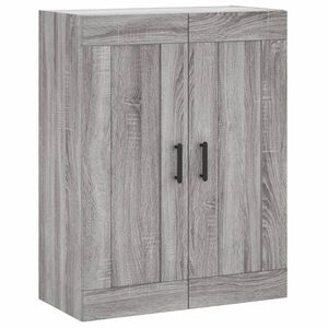 vidaXL Armario de pared madera ingenier&iacute;a gris Sonoma 69,5x34x90 cm