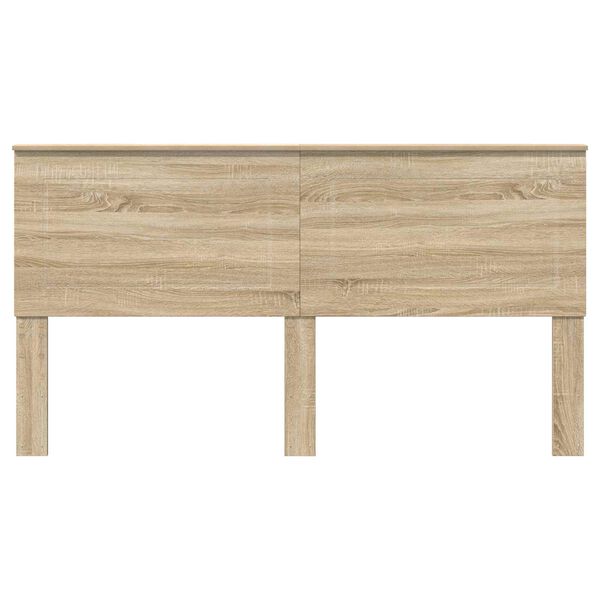 vidaXL Cabecero Roble Sonoma 200 cm Madera contrachapada