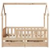 vidaXL Estructura de cama infantil con cajones madera de pino 80x170cm