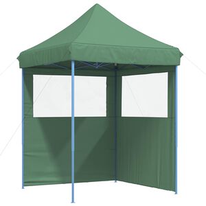 vidaXL Carpa de Fiesta Verde 200 x 200 x 306 cm Tela Oxford