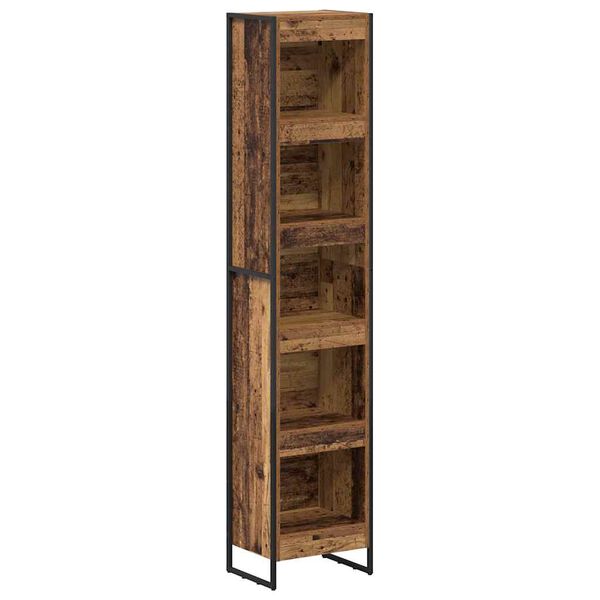 vidaXL Estanter&iacute;a para libros Madera Vieja 80 x 30 x 155 cm