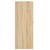 vidaXL Armario de pared madera ingenier&iacute;a roble Sonoma 69,5x34x90 cm
