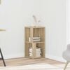 vidaXL Mueble de esquina madera contrachapada roble Sonoma 33x33x67 cm
