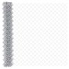 vidaXL Cerca de eslabones de cadena 10 x 1,6 m Acero galvanizado