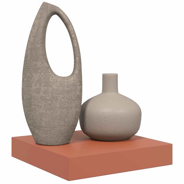 vidaXL Estante de pared Rojo 23 x 23,5 x 4 cm Madera de ingenier&iacute;a