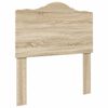 vidaXL Cabecero Roble Sonoma Madera contrachapada