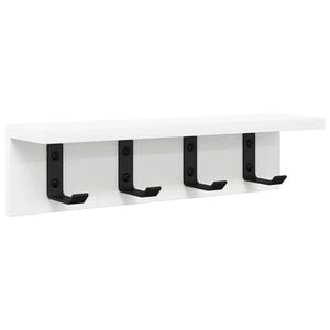 vidaXL Perchero de pared Montada en la pared 40 x 10,5 x 10,5 cm