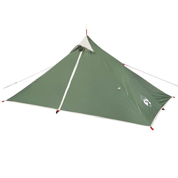 vidaXL Tienda colgante tipi para 1 persona impermeable verde