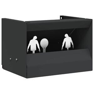 vidaXL Tiro al blanco 4 + 1 objetivos dise&ntilde;o zombies