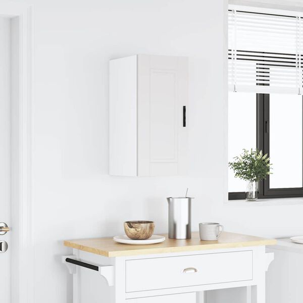 vidaXL Armario de pared para cocina Porto madera de ingeniería blanca