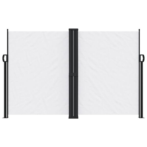 vidaXL Toldo lateral retr&aacute;ctil blanco 160x1000 cm