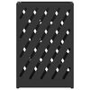 vidaXL Soporte para sombrilla Negro 28 x 12 x 41 cm Acero