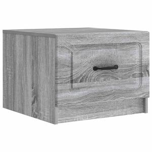 vidaXL Mesa de Caf&eacute; Gris Sonoma 49 x 50 x 37 cm Madera de Ingenier&iacute;a