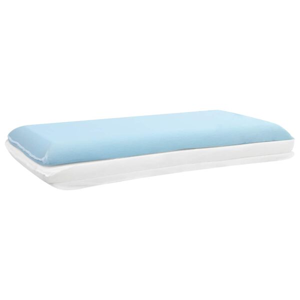 vidaXL Almohada para dormir Liso 70 x 35 x 10 cm Espuma de Gel