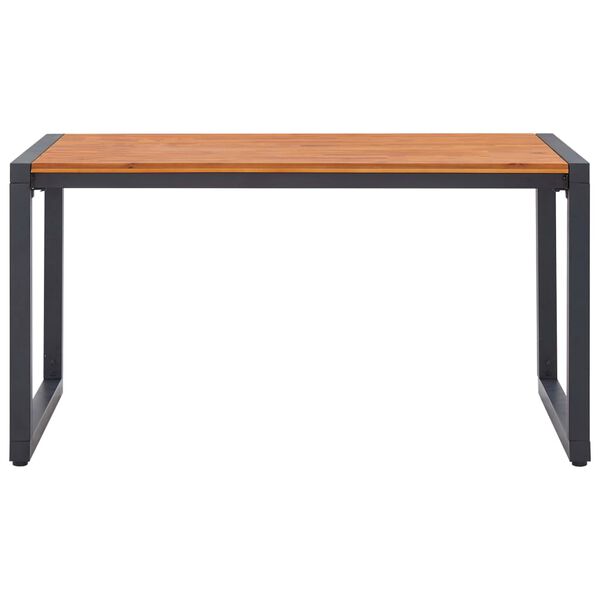 vidaXL Juego de comedor para jard&iacute;n 5 piezas gris