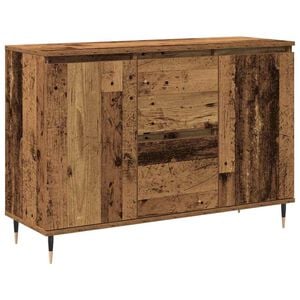 vidaXL Aparador Madera vieja 101,5 x 35 x 70 cm Madera de ingenier&iacute;a