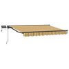 vidaXL Armaz&oacute;n de toldo manual con LEDs 2,5 x 2 m