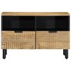 vidaXL Mueble de TV madera maciza mango marrón 70x33x46 cm