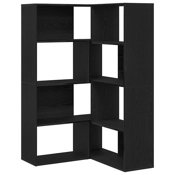 vidaXL Armario 2 pcs Roble Negro 85 x 85 x 140 cm Madera de ingenier&iacute;a