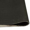 vidaXL Alfombra de cocina lavable terciopelo gris café 60x300 cm