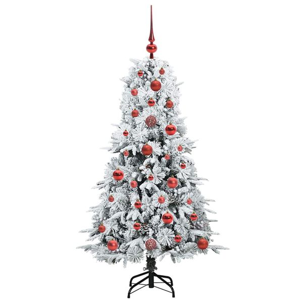 vidaXL &Aacute;rbol de Navidad artificial con ramas articuladas 120 cm