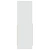 vidaXL Aparador alto madera ingenier&iacute;a blanco 63x33x100 cm