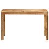 vidaXL Mesa de Comedor Marr&oacute;n 60 x 120 x 76 cm Madera de mango maciza