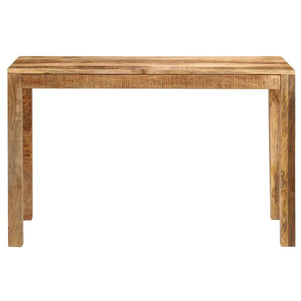 vidaXL Mesa de Comedor Marr&oacute;n 60 x 120 x 76 cm Madera de mango maciza
