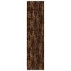 vidaXL Armario madera contrachapada color roble ahumado 100x50x200 cm