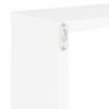 vidaXL Estantes cubo de pared 6 unidades blanco 30x15x30 cm