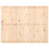 vidaXL Cabecero de cama de pared madera maciza de pino 140x3x110 cm