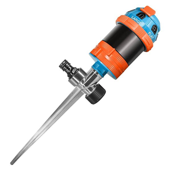 GRÜNTEK Aspersor circular de 6 patrones 491 m²