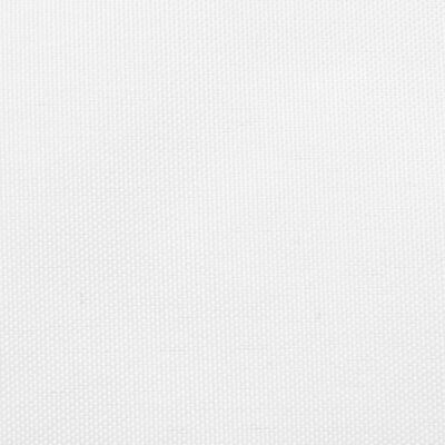 vidaXL Toldo de vela rectangular tela Oxford blanco 2x4,5 m