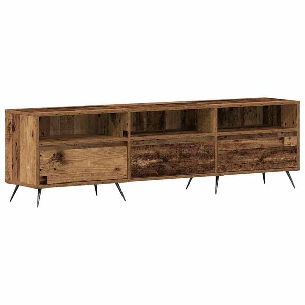 vidaXL Gabinete de TV Madera vieja 150 x 30 x 44,5 cm