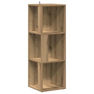vidaXL Mueble de esquina madera ingenier&iacute;a roble artisan 33x33x100 cm