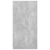 vidaXL | Mueble para TV de Pared | 2 pcs Gris hormig&oacute;n 30.5 x 30 x 60 cm