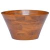 vidaXL Lavabo de madera maciza de teca &Phi;40x20 cm