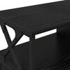 vidaXL Gabinete de TV con caj&oacute;n Roble Negro 90 x 33 x 45 cm