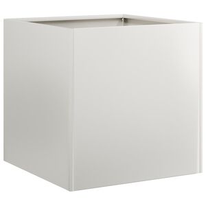 vidaXL Jardinera 40x40x40 cm acero inoxidable