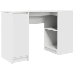vidaXL Escritorio blanco 120x42x76 cm madera de ingenier&iacute;a