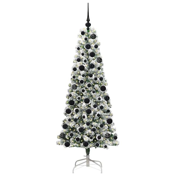 vidaXL &Aacute;rbol de Navidad artificial con ramas articuladas 180 cm