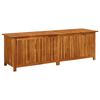 vidaXL Caja de almacenaje de jard&iacute;n madera maciza acacia 175x50x58 cm