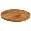 vidaXL Tablero de mesa redondo madera maciza de mango &Oslash; 50x2,5 cm