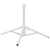 vidaXL Soporte para Parasol Blanco Acero para 25-32 mm Poste