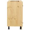 vidaXL Armario SKI Marr&oacute;n Miel 80 x 46 x 81,5 cm Madera de pino macizo