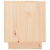 vidaXL Mueble de TV de madera maciza de pino 70x34x40 cm