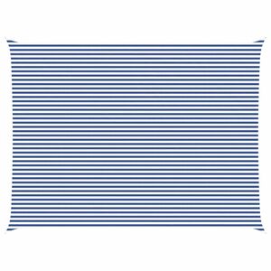 vidaXL Toldo Vela de Sombra Azul y 8 x 6 m 100% Poli&eacute;ster Oxford
